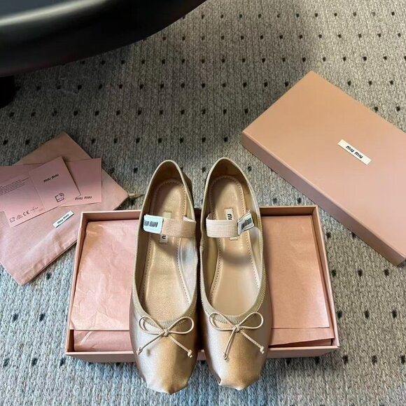 MiuMi ballet shoes 🩰 - Picture 1 of 9